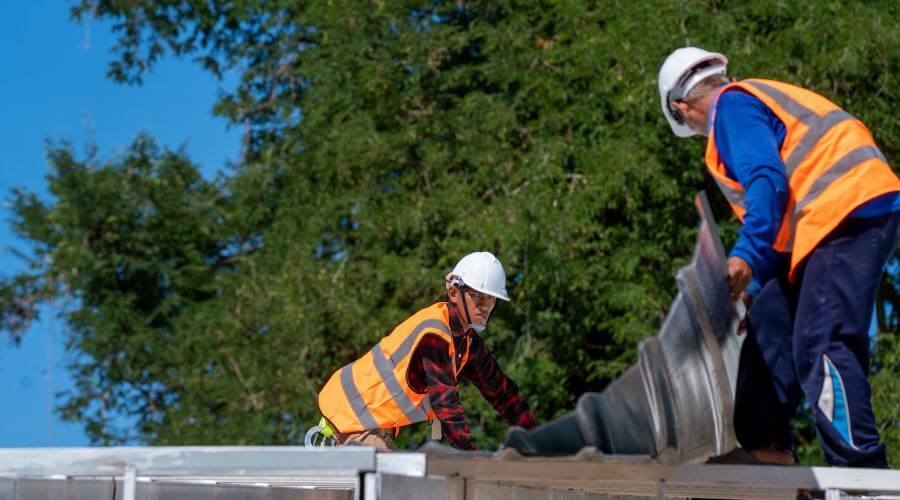 Professional metal roof installation in Durham, NH
